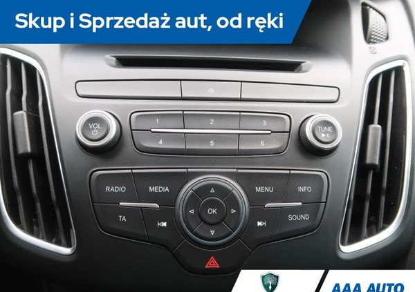 Ford Focus cena 39000 przebieg: 129597, rok produkcji 2017 z Siedlce małe 154
